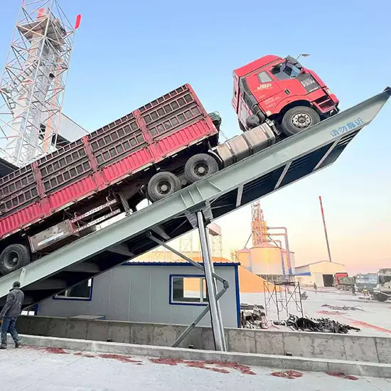 truck container dumper