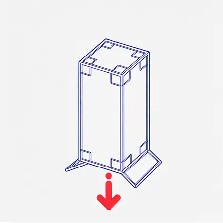 Vertical Container Unloading Solution