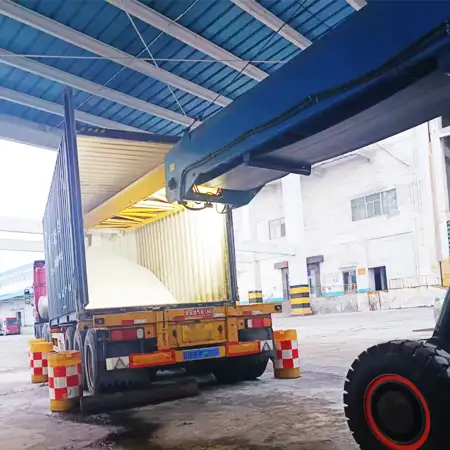 Alumina handling